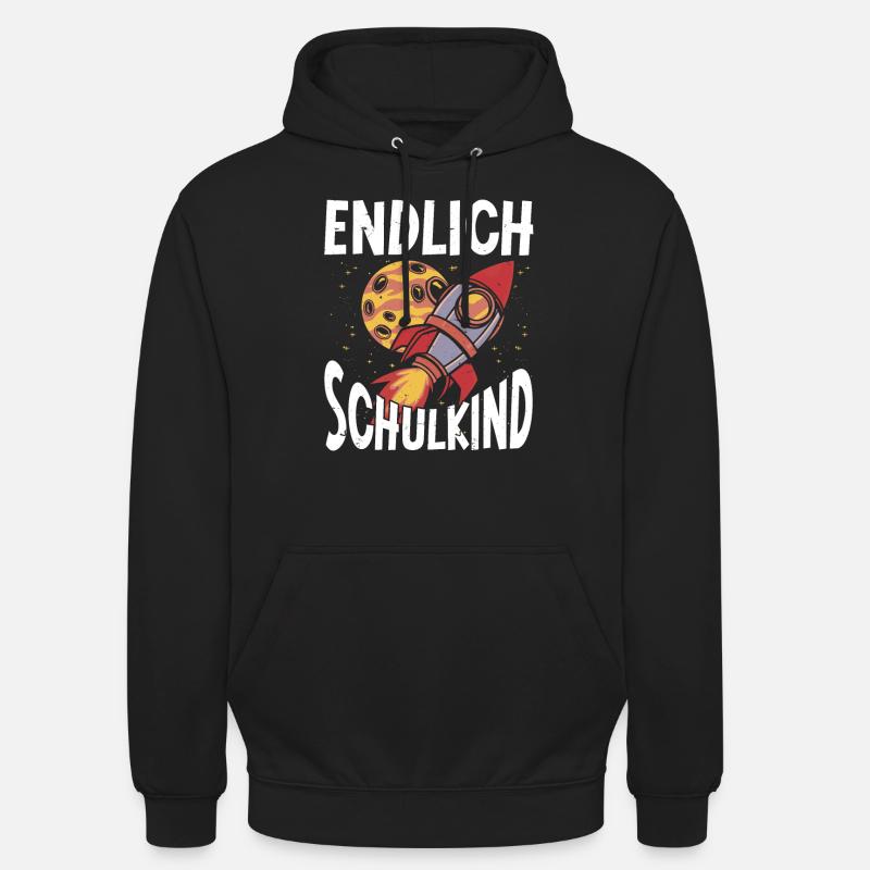 School 1. Grade - Unisex Hoodie - Schwarz