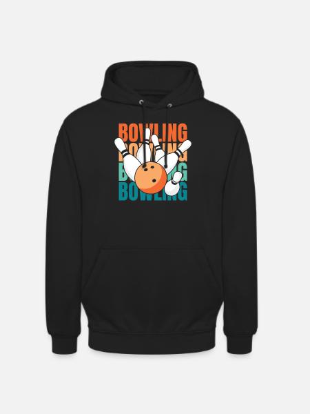 Bowling Bowlen Bowler - Unisex Hoodie - black