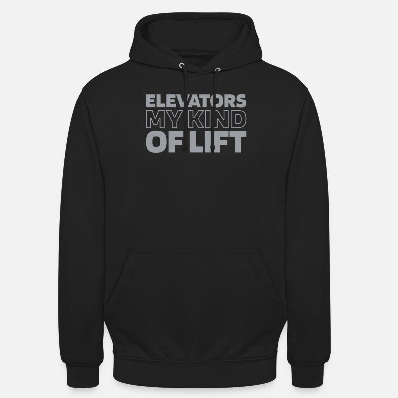 Elevator Elevator - Unisex Hoodie - black