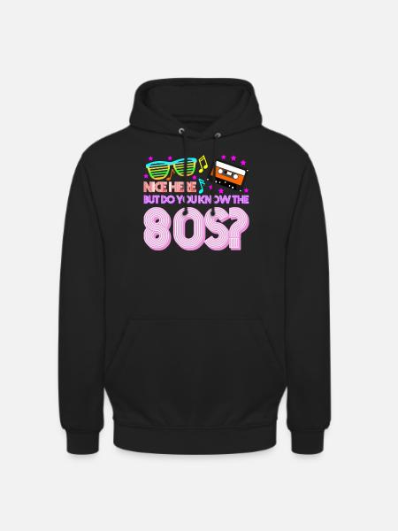1980 Retro 80s - Unisex Hoodie - black