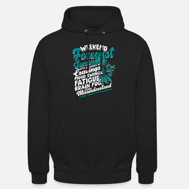 Detoxification Withdrawal Addicted - Unisex Hoodie - black