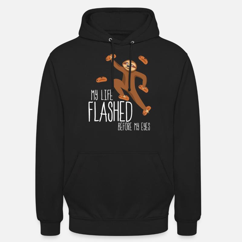 Bloc Escalade de bloc - Sweat-shirt à capuche unisexe - noir