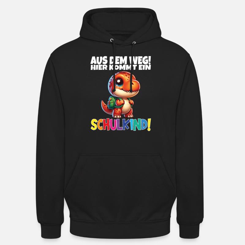 Écolier 2024 entrant à l'école - Sweat-shirt à capuche unisexe - noir