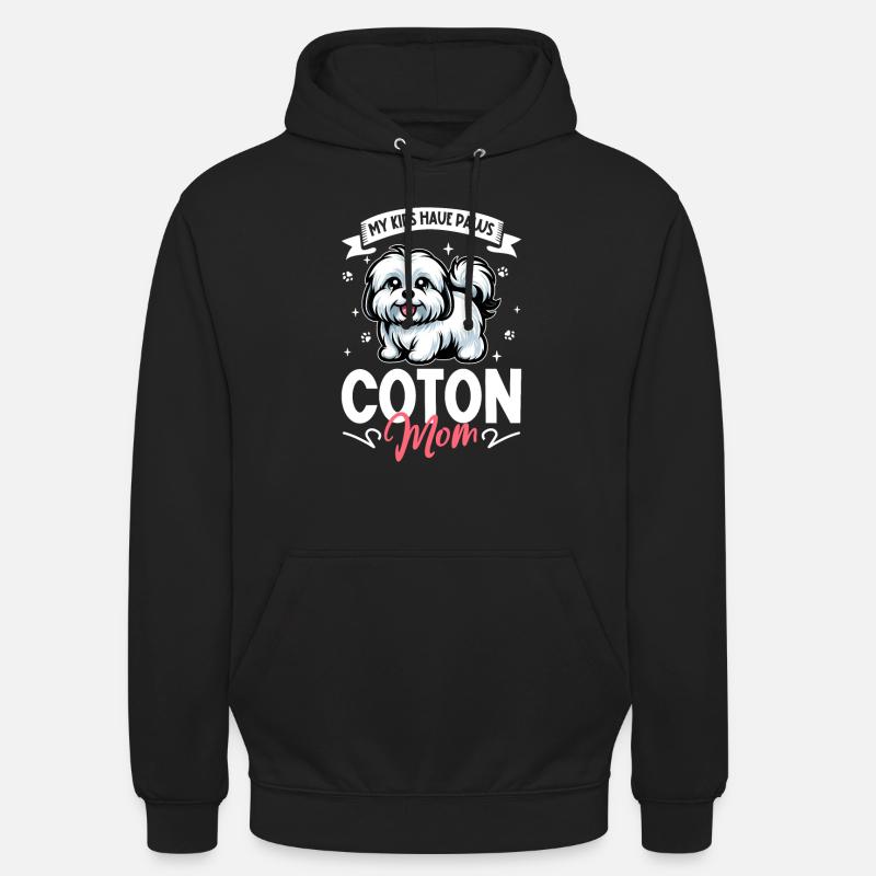 Coton de Tulear Mama - Unisex Hoodie - black