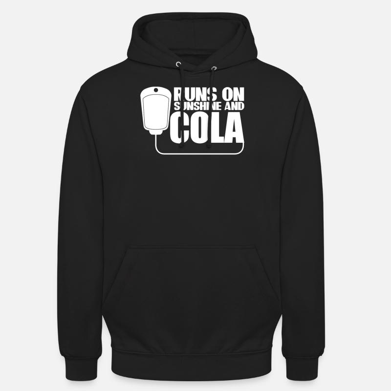 Cola Soft Drinks Lemonade - Unisex Hoodie - black