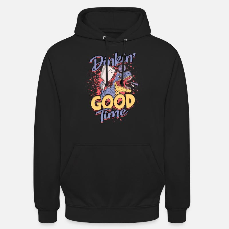Pickleball Dinkin Bon temps - Sweat-shirt à capuche unisexe - noir