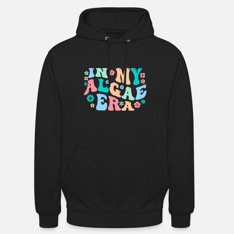 Algues - Sweat-shirt à capuche unisexe - noir