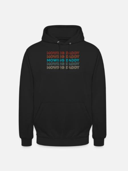 Lawn mower mowing - Unisex Hoodie - black
