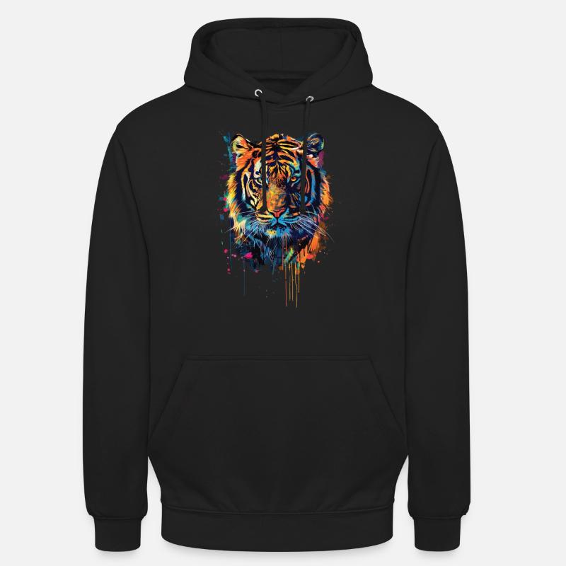 Tiger - Unisex Hoodie - Schwarz