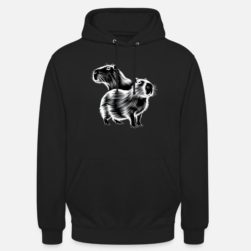 Capybara - Unisex Hoodie - black