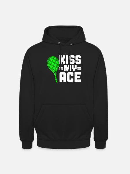 Tennis Player - Unisex Hoodie - black
