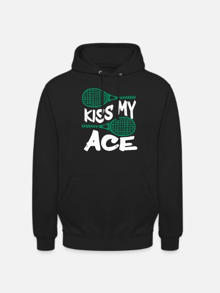 Tennis Player - Unisex Hoodie - black