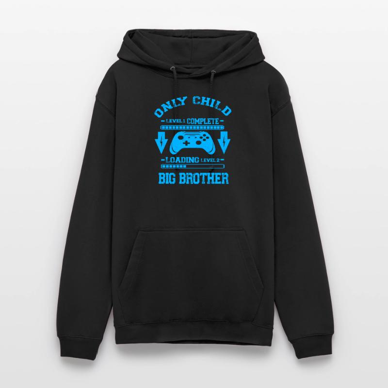 Only Child Level Complete - Laoding Level Big Unisex Hoodie