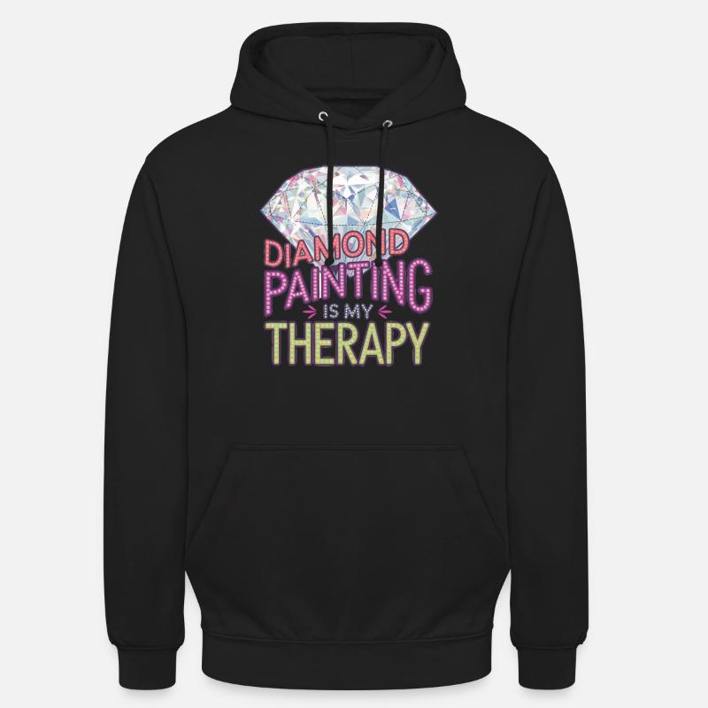 Diamond Painting Diamond Painter - Unisex Hoodie - Schwarz