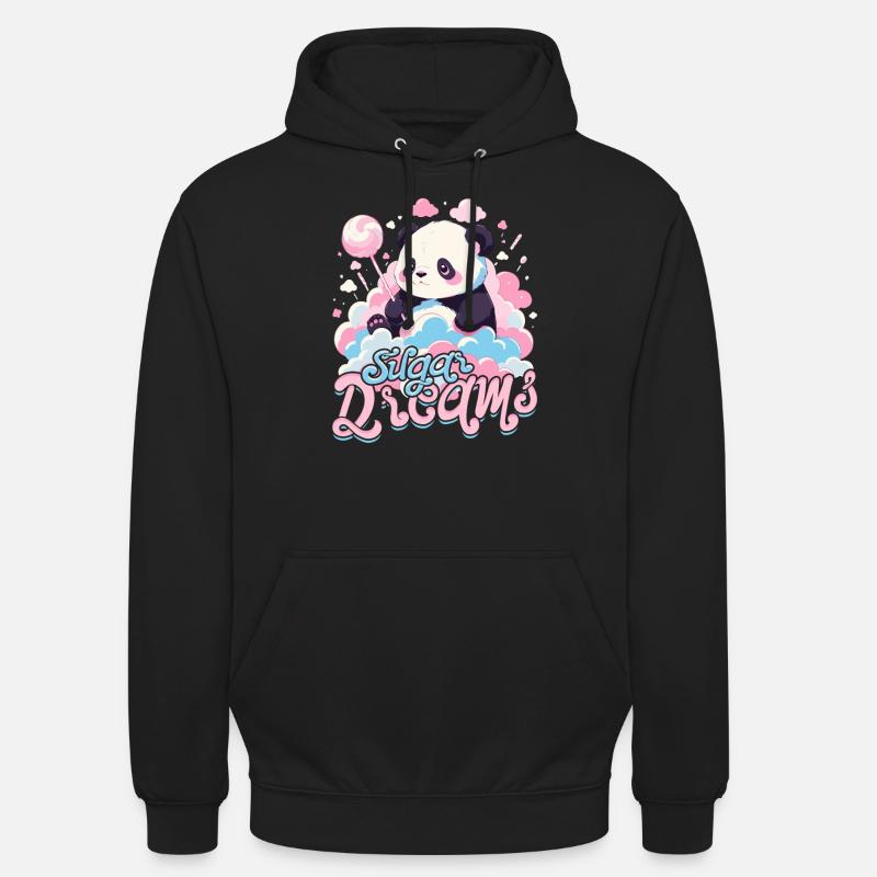Zuckerwatte - Unisex Hoodie - Schwarz