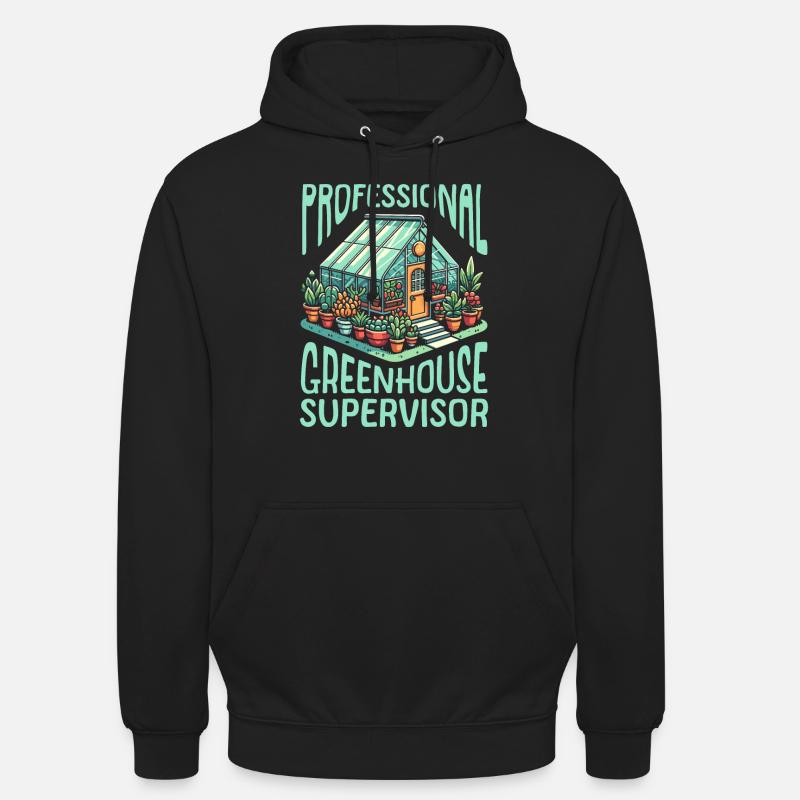 Gewächshausmanager - Unisex Hoodie - Schwarz
