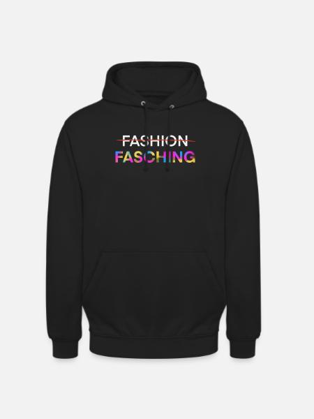 Fasching - Karneval - Unisex Hoodie - Schwarz