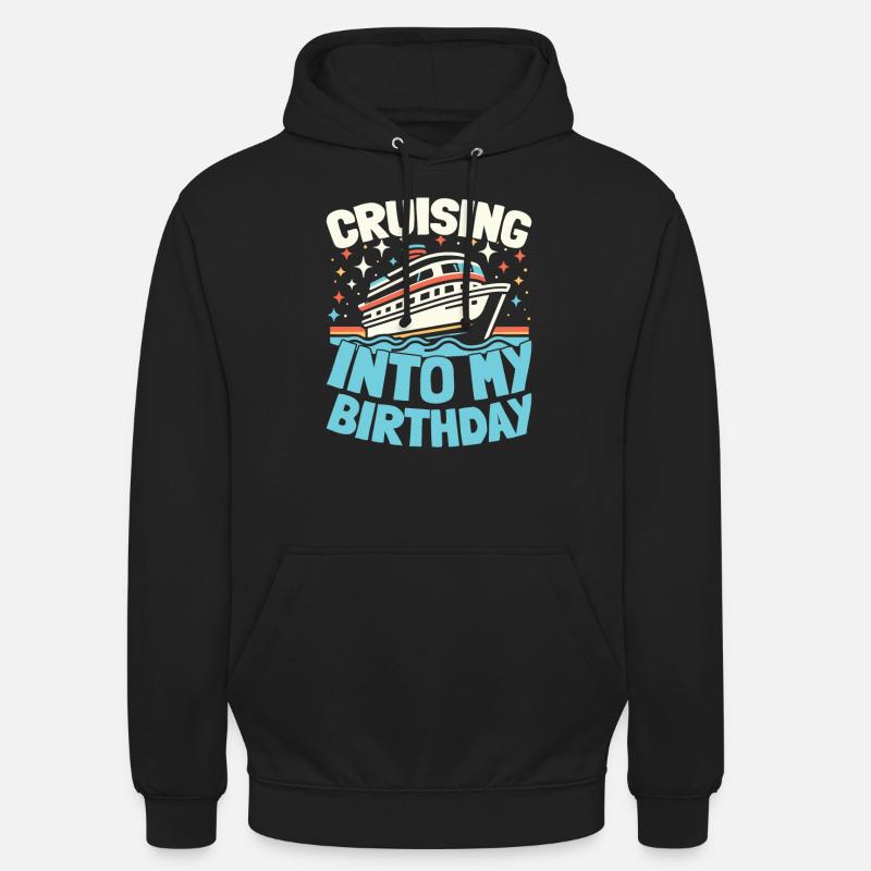 Croisière - Sweat-shirt à capuche unisexe - noir