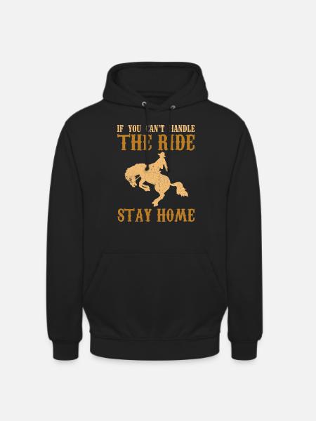 Rodeo Outfit Bull Riding - Unisex Hoodie - black