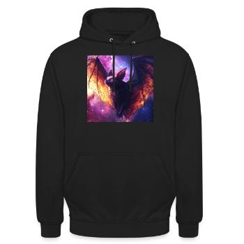 Schläger - Unisex Hoodie - Schwarz - Vorne - Alina (178cm) & Michal (187cm)
