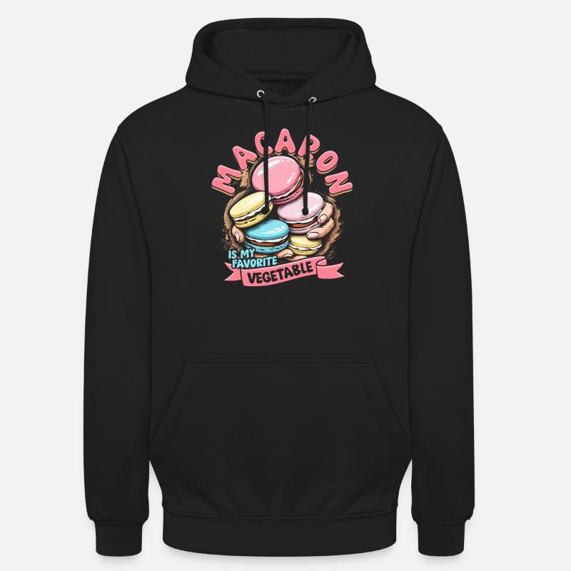 Macaron Macaronbäcker Patissier - Unisex Hoodie - Schwarz