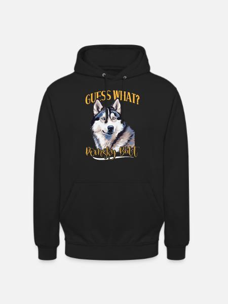 Dog saying dog dog - Unisex Hoodie - black
