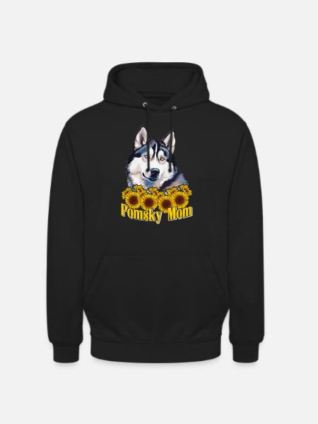 Dog saying dog dog - Unisex Hoodie - black