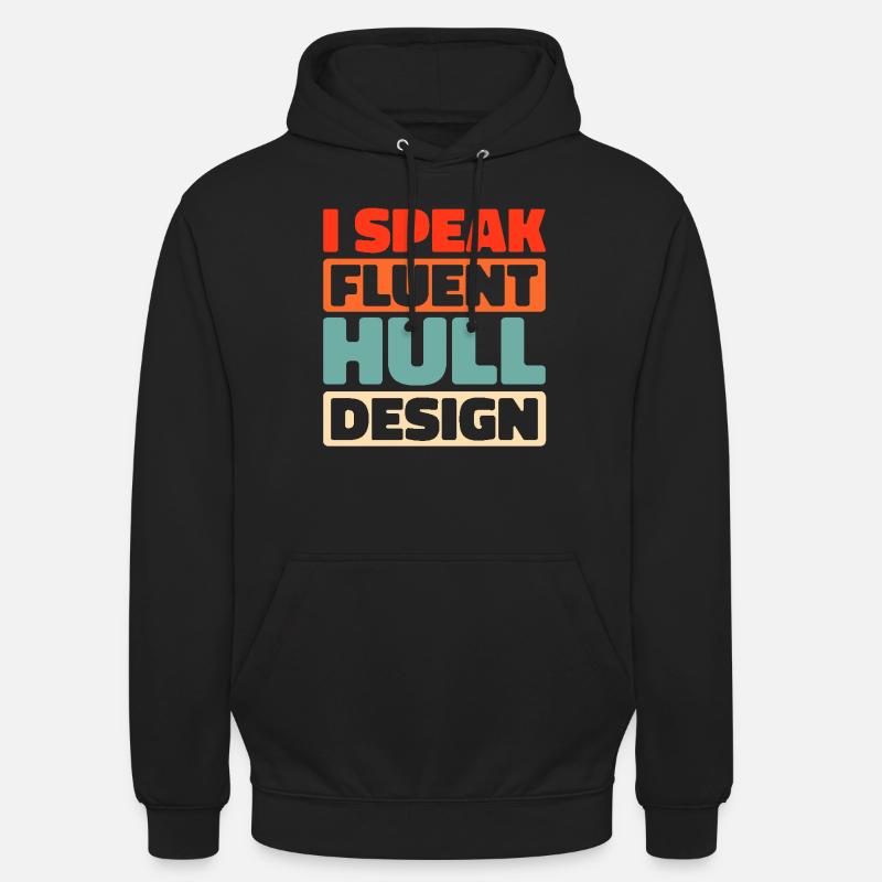 Constructeurs de bateaux - Sweat-shirt à capuche unisexe - noir