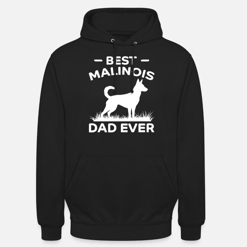 Belgischer Schäferhund Spruch Malinois Geschenk - Unisex Hoodie - Schwarz