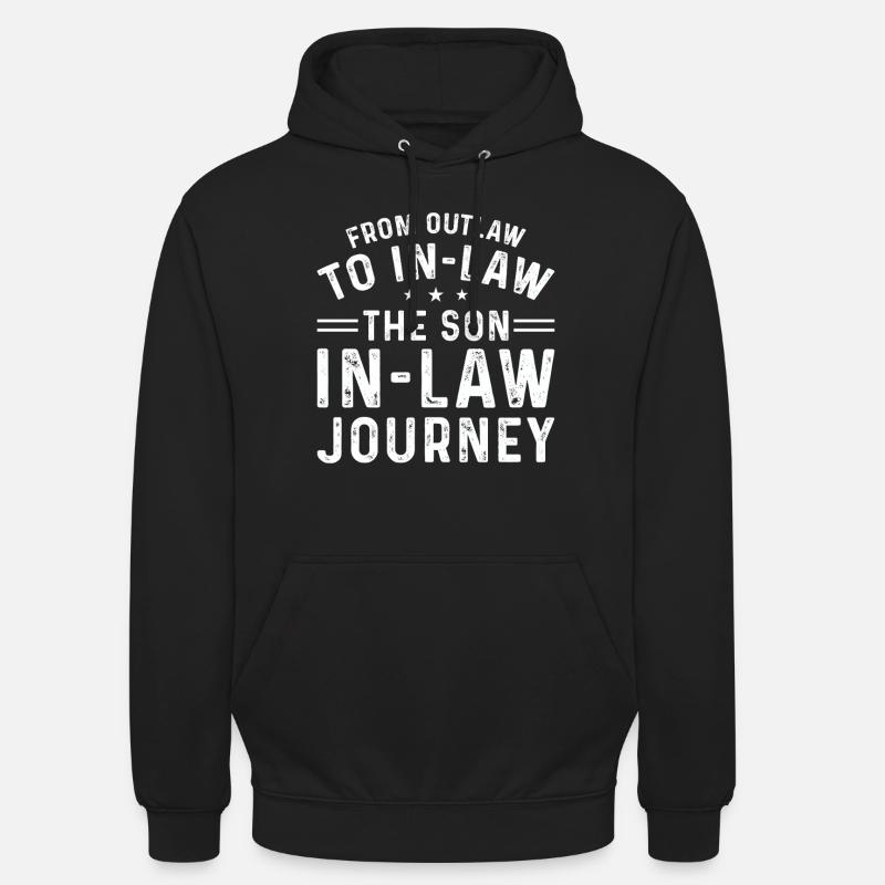 Fils préféré : père, mère, belle-mère - Sweat-shirt à capuche unisexe - noir