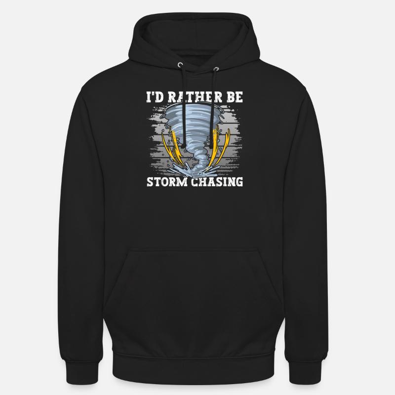 Tornado Sturm Jäger - Unisex Hoodie - Schwarz