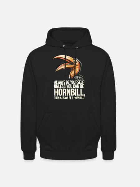 Nashornvogel - Unisex Hoodie - Schwarz