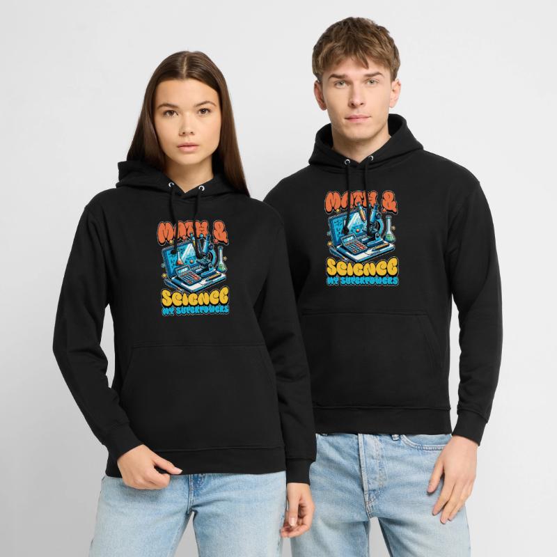 STEM Teacher Math + Science Data Analysis Educator Unisex Hoodie
