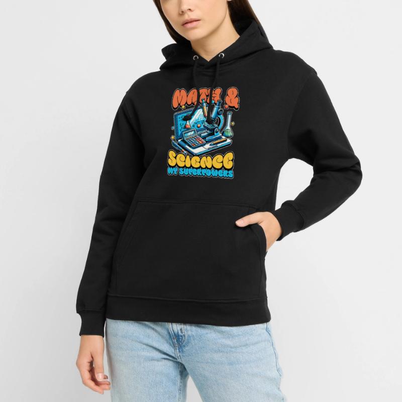 STEM Teacher Math + Science Data Analysis Educator Unisex Hoodie