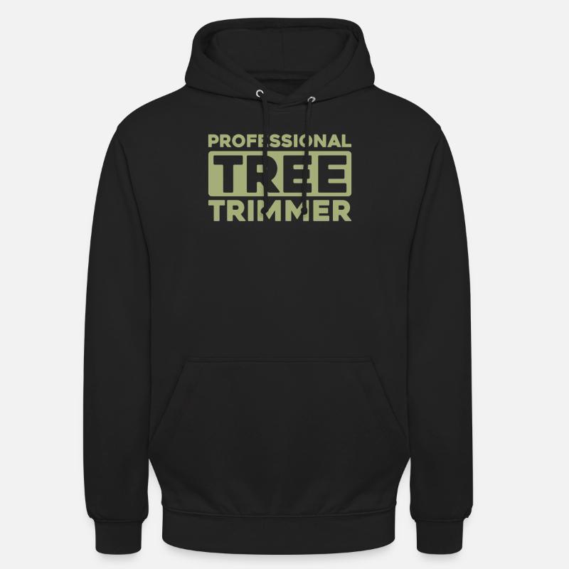 Élagueurs - Sweat-shirt à capuche unisexe - noir