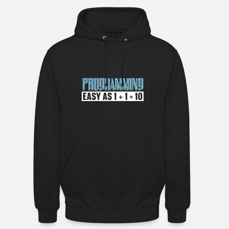 Programmierer Coder Software Entwickler - Unisex Hoodie - Schwarz