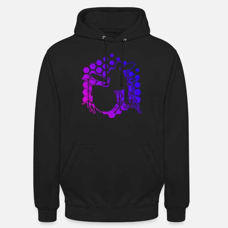 Drummer, Drums, Drummer, Percussionist - Unisex Hoodie - black