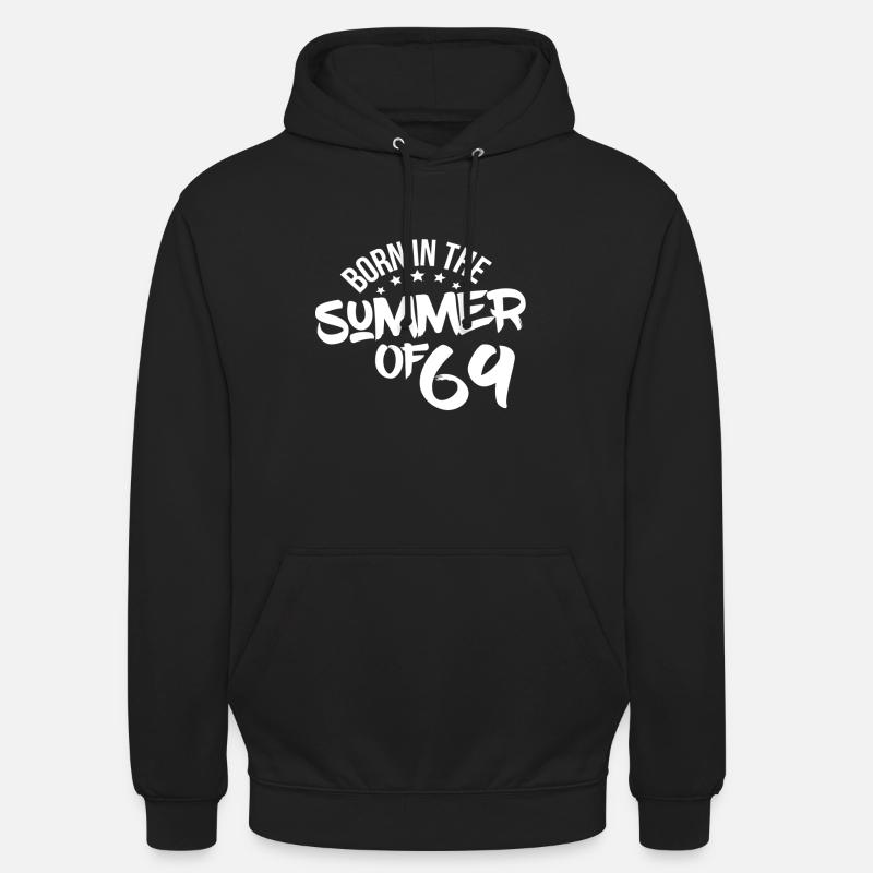 Été de 69 - Sweat-shirt à capuche unisexe - noir