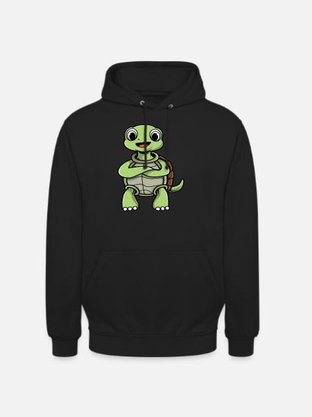 turtle - Unisex Hoodie - black