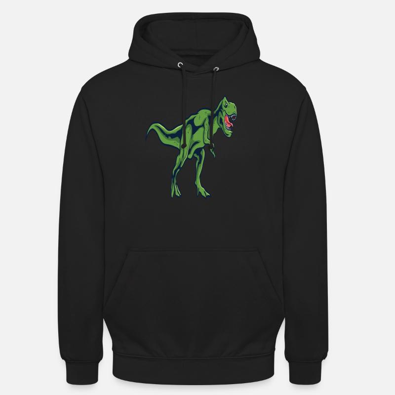 Dinosaurier - Unisex Hoodie - Schwarz