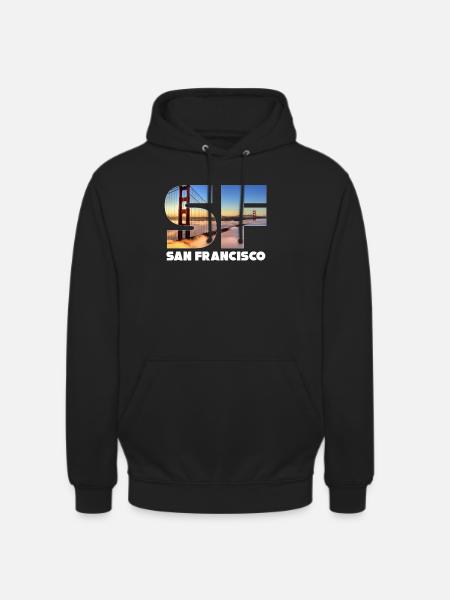 San Francisco - Unisex Hoodie - black