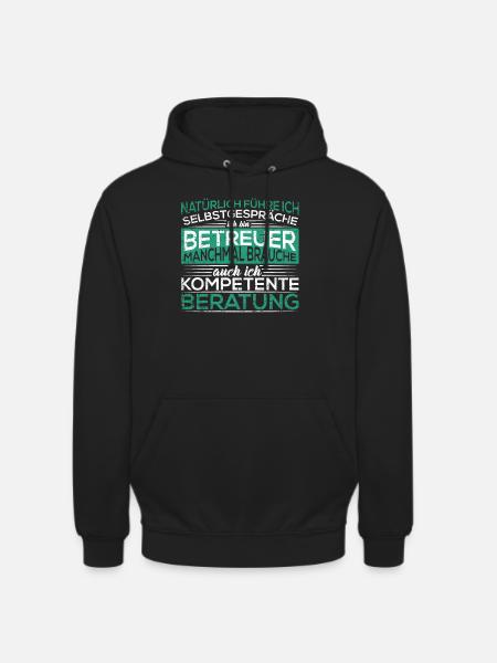 Betreuer - Unisex Hoodie - Schwarz