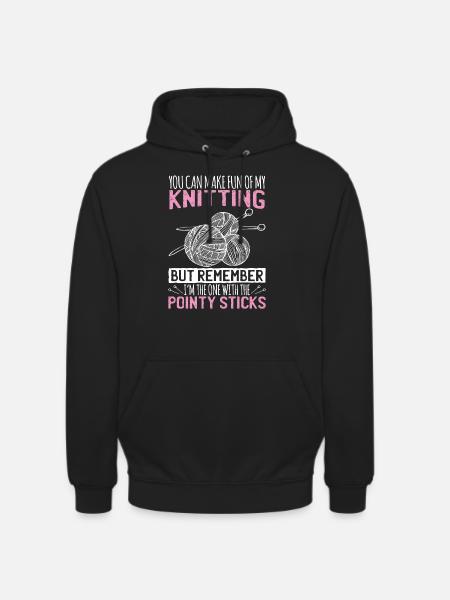 Stricken Geschenke - Unisex Hoodie - Schwarz