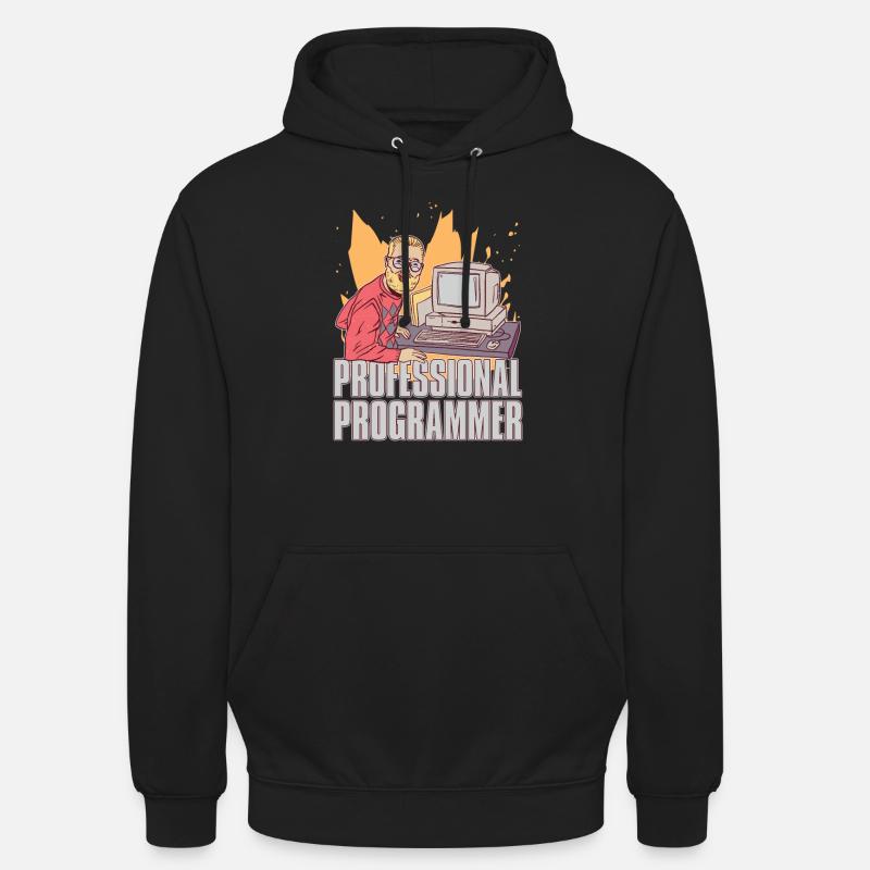 Programmierer Coder Software Entwickler - Unisex Hoodie - Schwarz