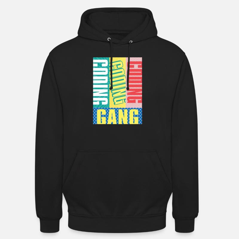 Programmer Coder Software Developer - Unisex Hoodie - black
