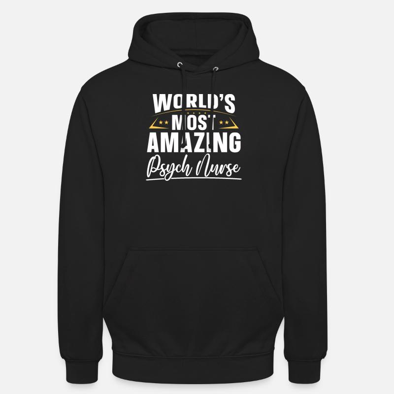 Infirmier - Sweat-shirt à capuche unisexe - noir