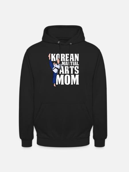 Taekwondo Mama - Unisex Hoodie - Schwarz