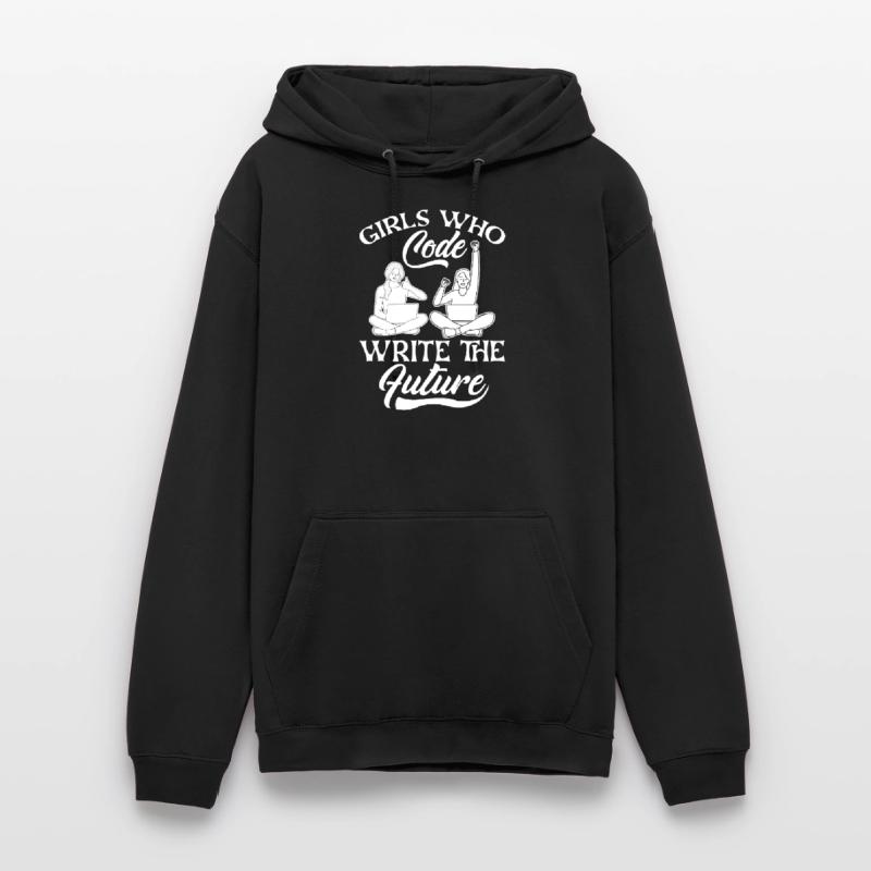 Developer Coder Programmer Girl Unisex Hoodie