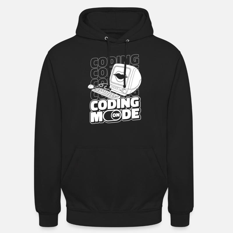 Developer Coder Programmer Computer - Sweat-shirt à capuche unisexe - noir