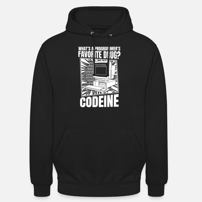 Entwickler Coder Programmierer Computer - Unisex Hoodie - Schwarz